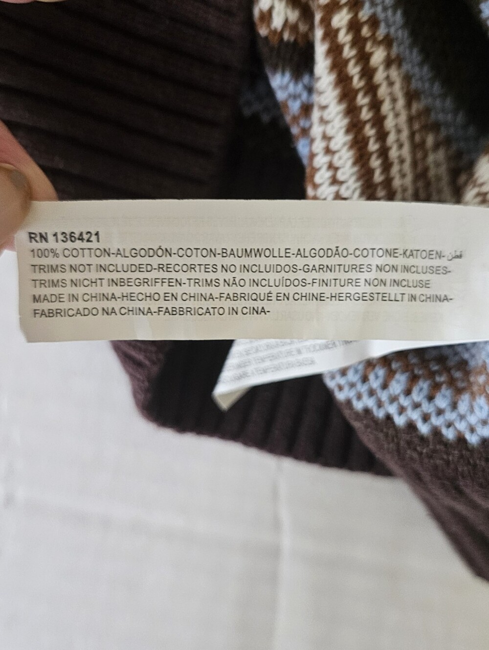 Staple Pigeon Macdougal Sweater Size L Olive Green Crew Neck Stripe Knit Mens - Picture 10 of 11
